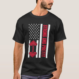 Camiseta Forte E Bonito Malhação Dos Eua - Bandeira America