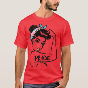 Camiseta Forte e indescritível transexual feminino Orgulho 