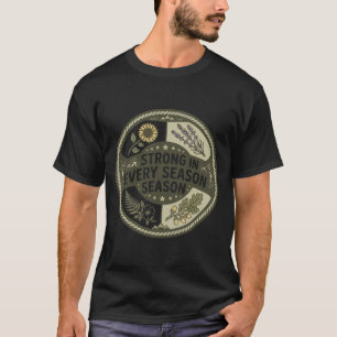 Camiseta Forte em Cada Estação Quatro Estações Botânico Ext