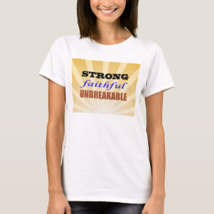 Camiseta Forte fé inseparável