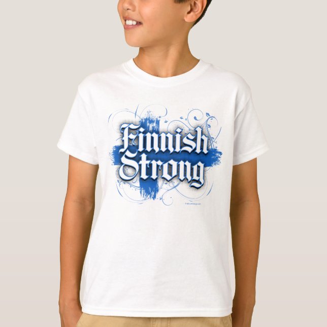 Camiseta Forte finlandês (Finlandia) (Frente)