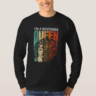 Camiseta Forte Garota Afro Eu Sou Uma Rainha Negra Melani N