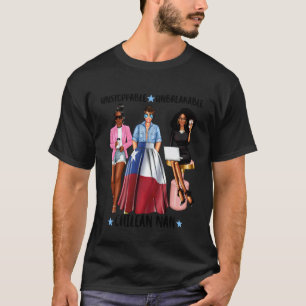 Camiseta Forte Nan Chilena Do Chile Feroz Latina Negra