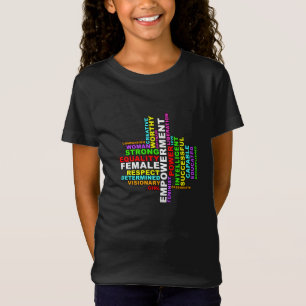 Camiseta Forte Nuvem Mundial de Palavras