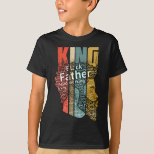 Camiseta Forte Rei Negro Africano Tee Natural Afr
