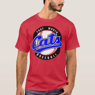 Camiseta Forte Retro Valente Gatos Baseball TSirt