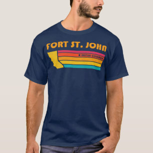 Camiseta Forte Rua John British Columbia Canada Vintage
