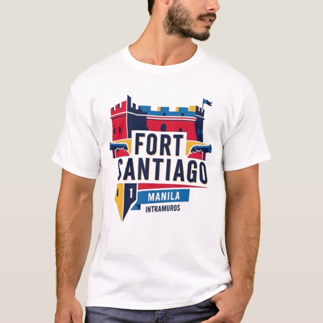CAMISETA FORTE SANTIAGO MANILA (Frente)