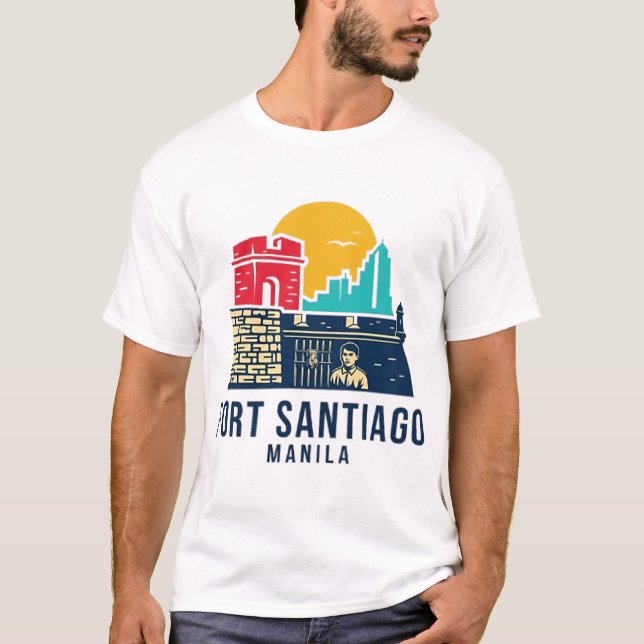 CAMISETA FORTE SANTIAGO MANILA (Frente)