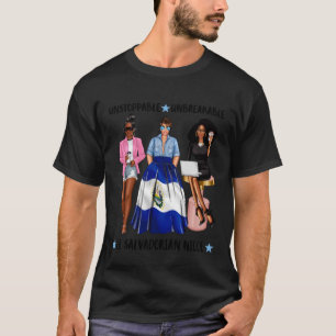 Camiseta Forte Sobrinha Salvadorenha De El Salvador Feroz