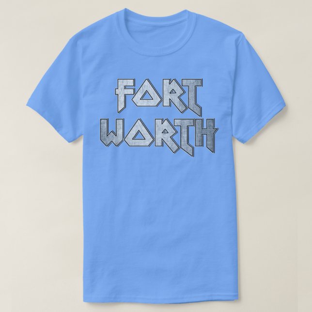 Camiseta Forte Worth TX (Frente do Design)