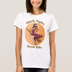 Camiseta Fortes Cavalos De Vassoura Andam No Halloween De G