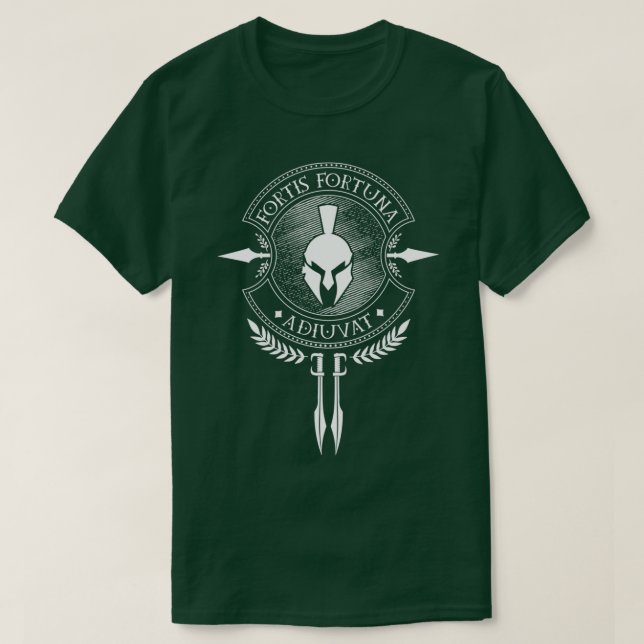 Camiseta Fortis Fortuna Adiuvat Latino  (Frente do Design)