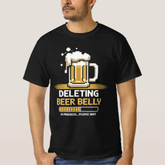 Camiseta Fortschritt: Bierbauch löschen