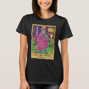 Camiseta Fortun de Leitura Psíquica de Magia de Cartão Taro