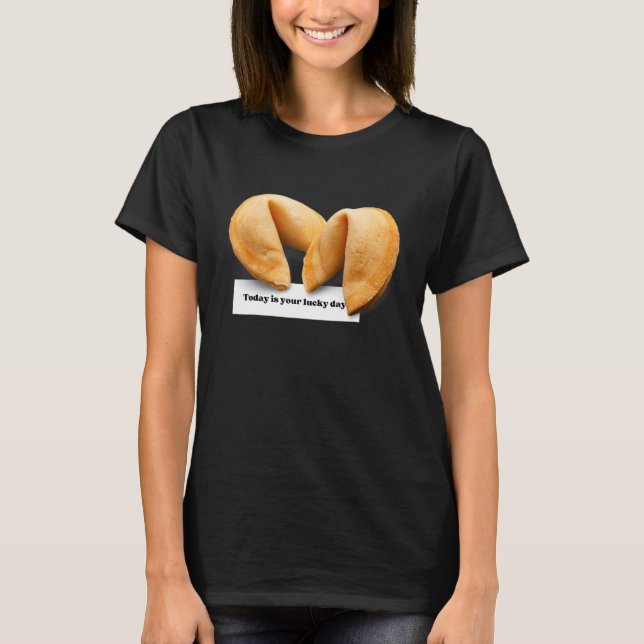 Camiseta Fortune Cookie Dizendo Takeout da Comida chinesa 0 (Frente)