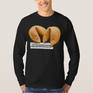 Camiseta Fortune Cookie dizendo tomada de Comida chinesa 00