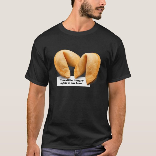 Camiseta Fortune Cookie dizendo tomada de Comida chinesa 00 (Frente)