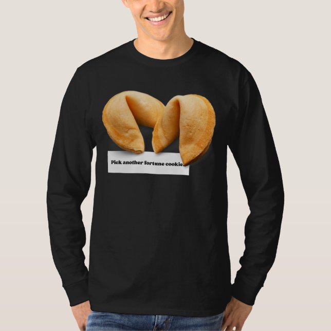 Camiseta Fortune Cookie dizendo tomada de Comida chinesa 01 (Frente)