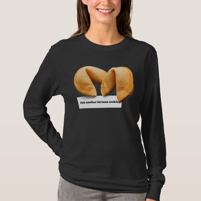 Camiseta Fortune Cookie dizendo tomada de Comida chinesa 01 (Frente)