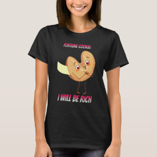 Camiseta Fortune Cookie, Eu Vou Ser Rico Dizendo