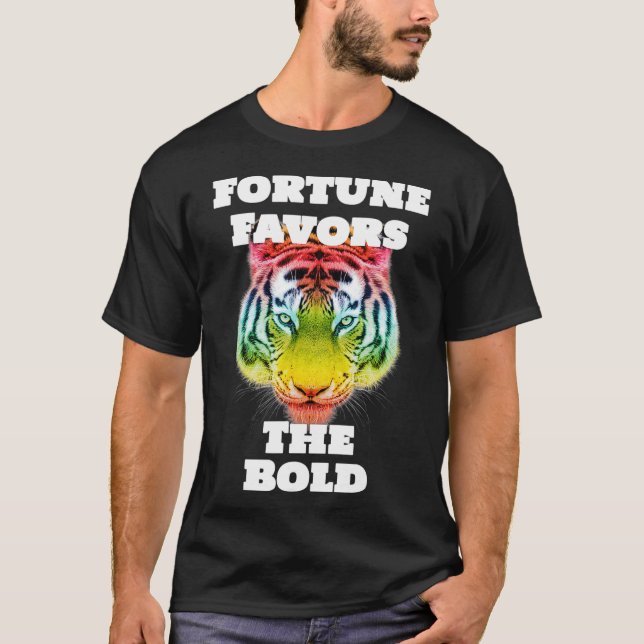 Camiseta Fortune Favors The Bold  (Frente)