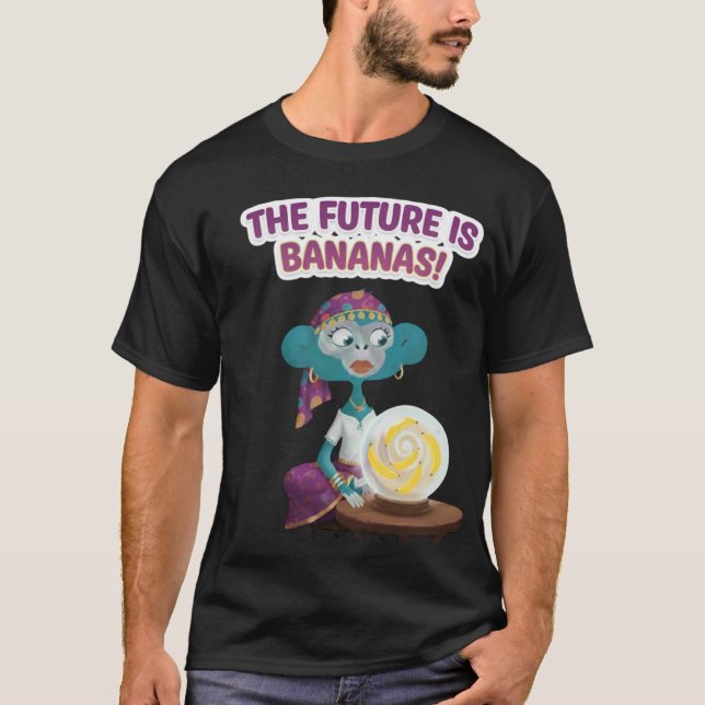 Camiseta Fortune teller monkey (Frente)