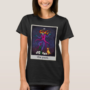 Camiseta Fortune Teller Mythical The Fool with Skulls Tarot