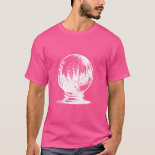 Camiseta Fortune Teller Psychic Readere Tarot Crystal Ball