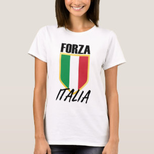 Camiseta Forza Itália Flag Soccer