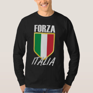 Camiseta Forza Italia Flag Soccer
