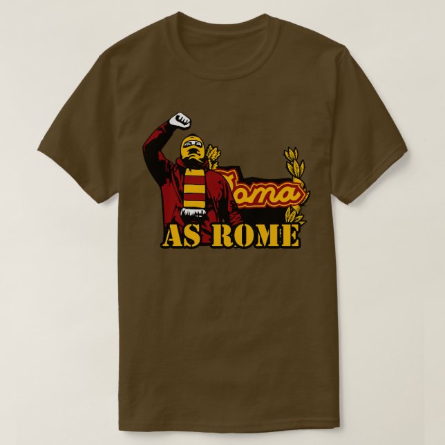Camiseta Forza Roma (Frente do Design)