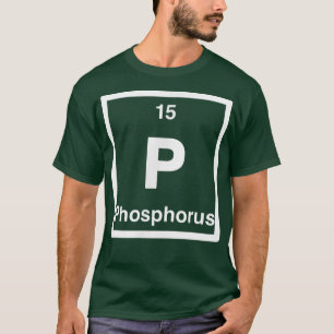 Camiseta Fósforo - P - Mesa periódica de elementos - Ciênci