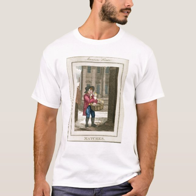 Camiseta Fósforos, casa de mansão (Frente)
