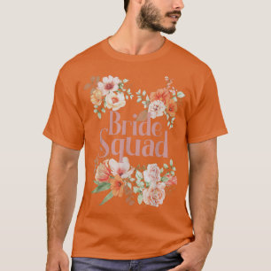 Camiseta Fósforos de Flor de Chuva de Noiva Solteira Noiva
