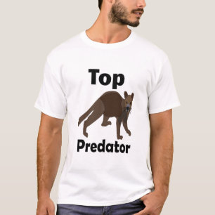 Camiseta Fossa Carnívoro Predador Madagascar