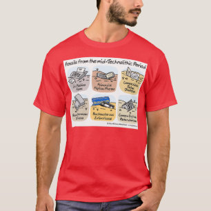 Camiseta Fósseis tecnolíticos