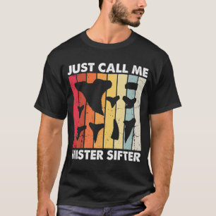 Camiseta Fóssil Caça de Dentes para Coletor de Dentes Fósse