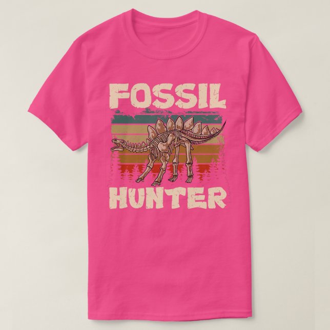 Camiseta Fóssil Fóssil, Foguete, Dinossauro (Frente do Design)