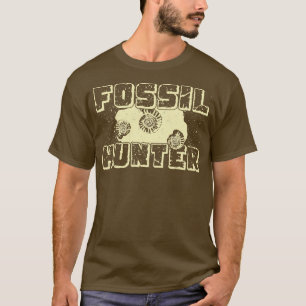 Camiseta Fóssil Hunter Paleontologista Paleontólogo Present