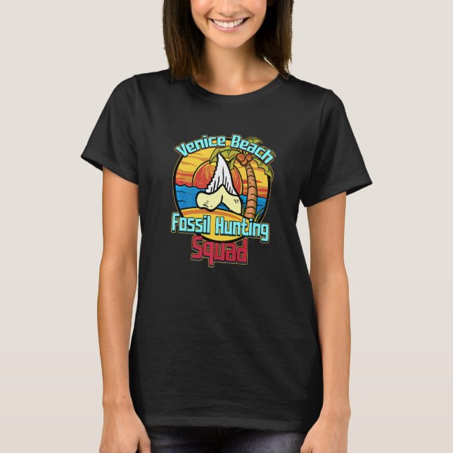 Camiseta Fossil Tooth Collector for a Shark Fossil Hunter 2 (Frente)