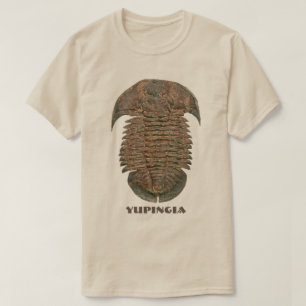 Camiseta Fóssil Trilobite de Yuepingia