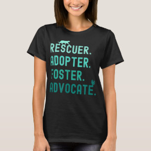 Camiseta Foster Advocate de Salvação T-Shirt de Coração de