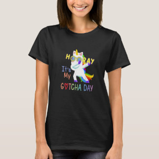 Camiseta foster child adoption Hooray It's My Gotcha Day k
