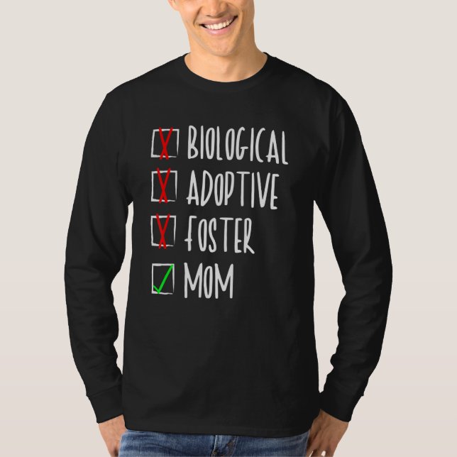 Camiseta Foster Mom For Mom Women Foster Mom Parent Care 5 (Frente)