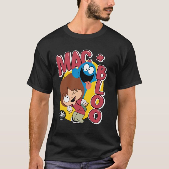 Camiseta Foster's Home for Imaginary Friends Mac and Bloo F (Frente)