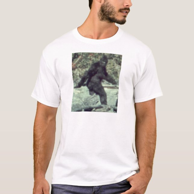 CAMISETA FOTO 1967 DE BIGFOOT SASQUATCH DO ORIGINAL (Frente)