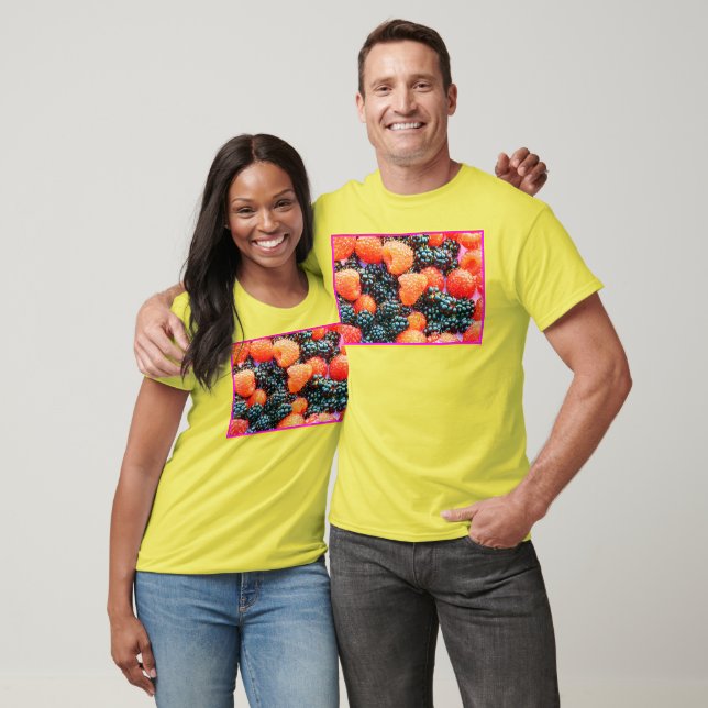Camiseta Foto "A Mistura de Berries". Compre agora (Unissex)