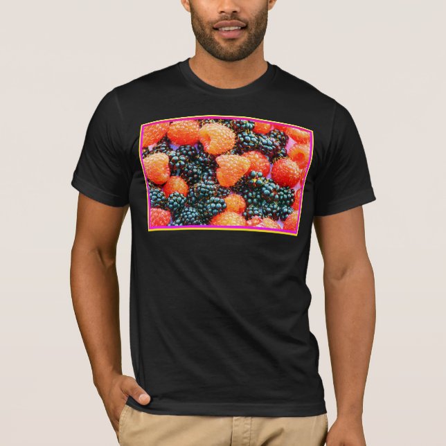 Camiseta Foto "A Mistura de Berries". Compre agora (Frente)