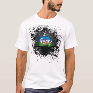 Camiseta Foto aciganada do Splatter - personalizada